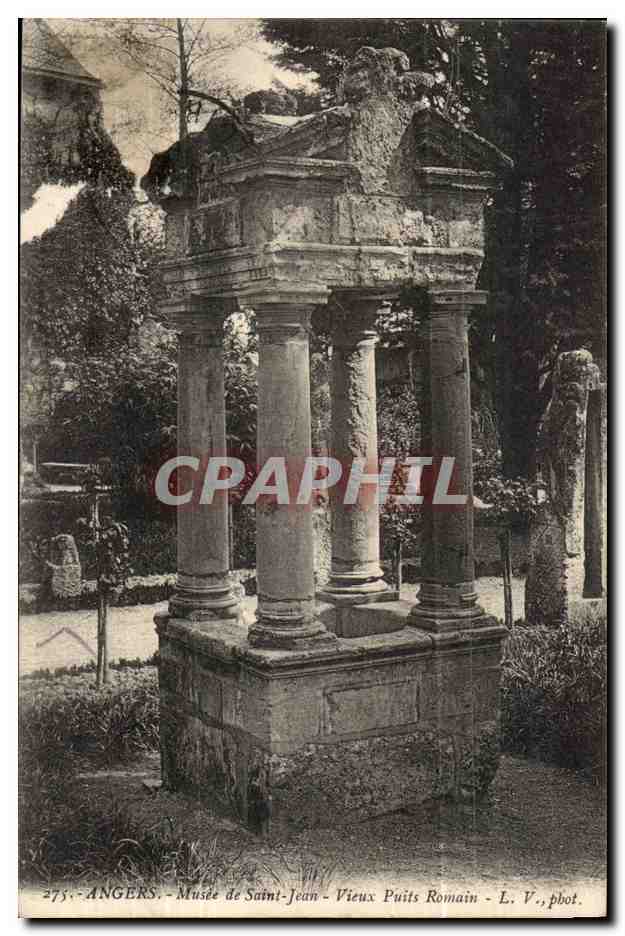 Angers CPA Musee de Saint Jean Vieux puits romain