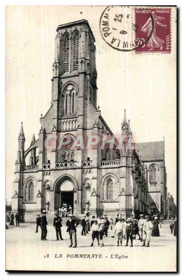 La Pommeraye CPA L'eglise