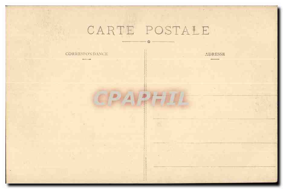 Gavarnie CPA Touristes sur la terrasse du pont de neige (ane donkey) — Verso