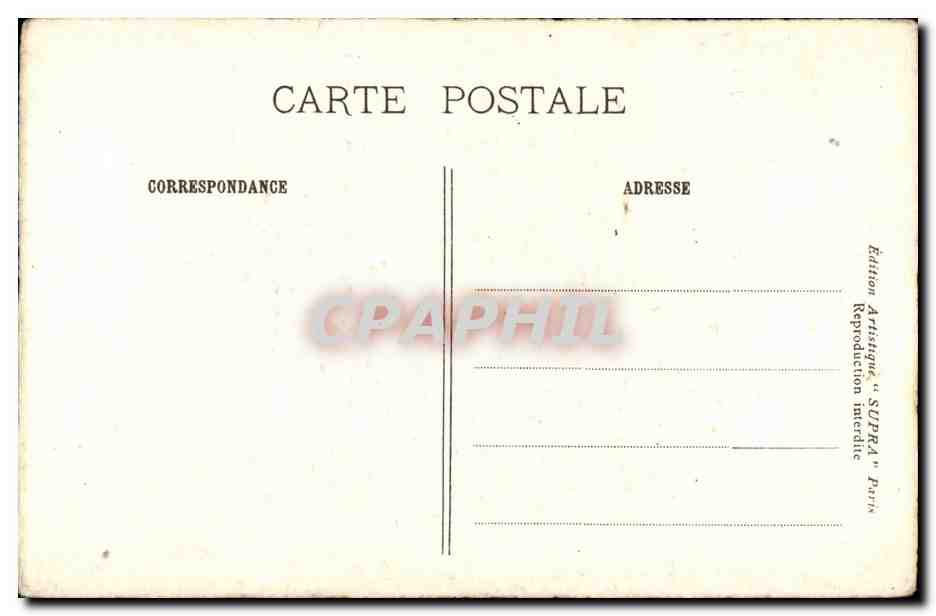 CPA Cheval Militaria Militaire Napoleon a la moskowa 1812  — Rückseite