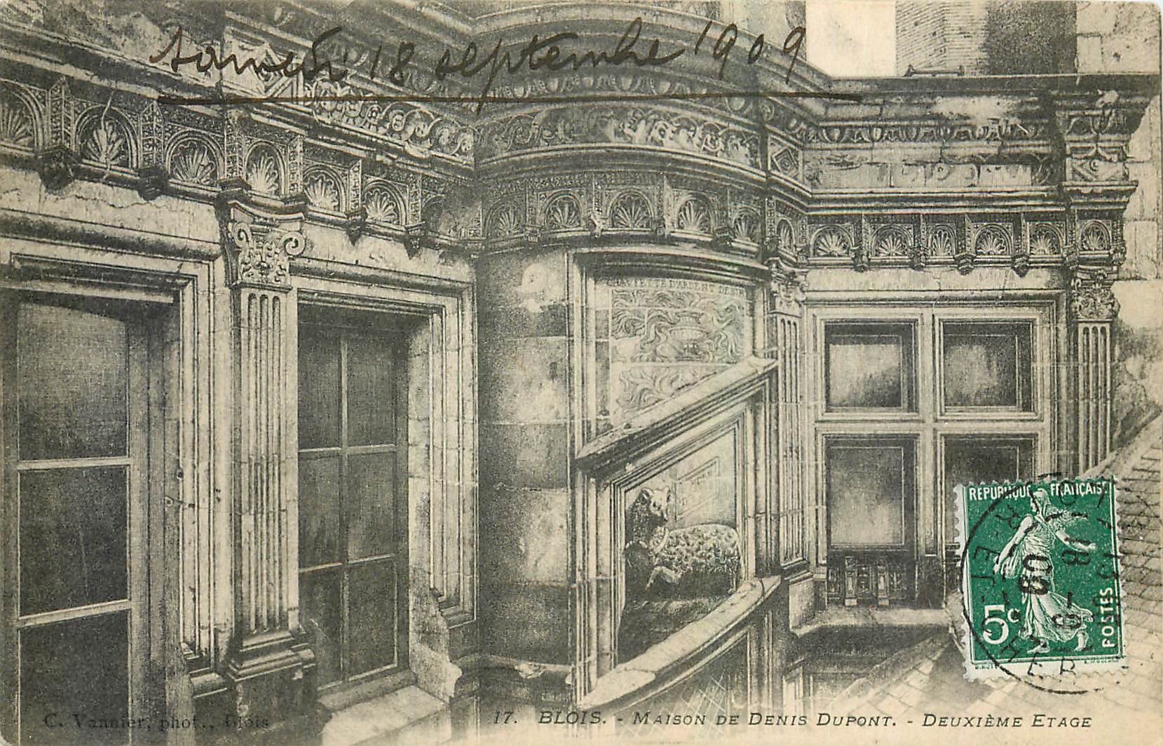 CPA Blois Maison de Denis Dupont Deuxieme Etage 