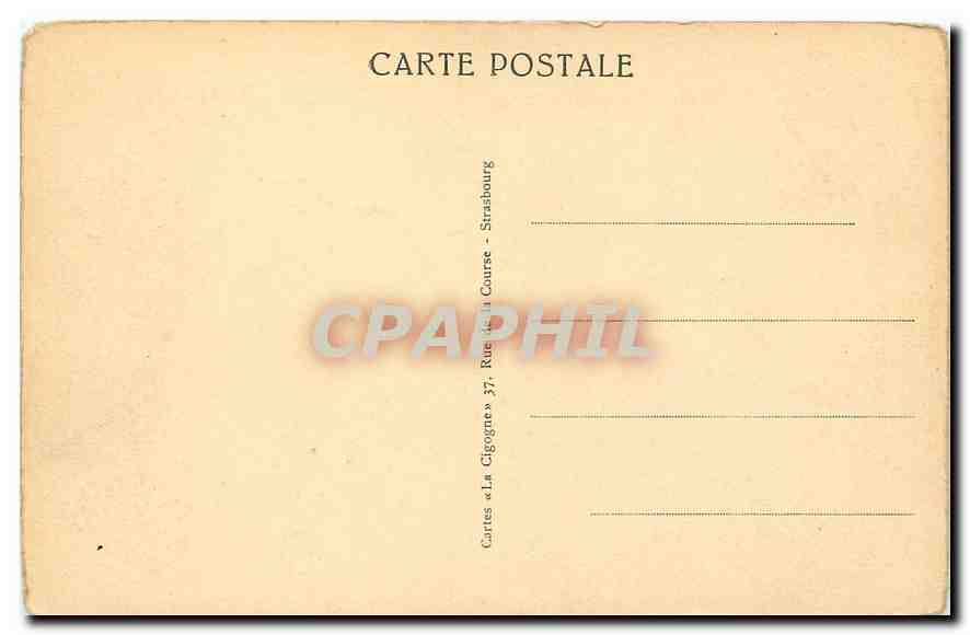 CPA Metz La Cathedrale  — Rückseite