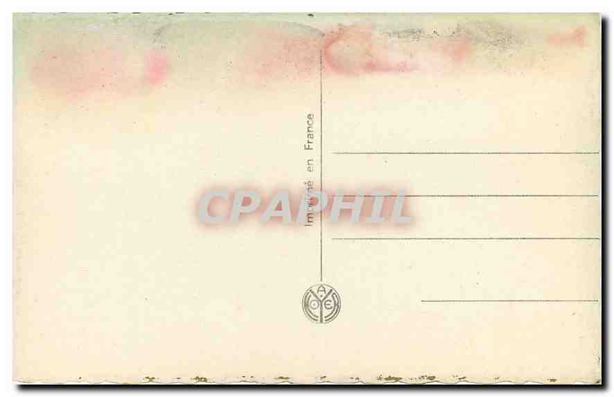 CPA Pays de Reve Femme Papillon — Verso