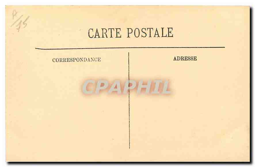 CPA Paris Tombeau de l'Empereur aux Invalides  — Rückseite
