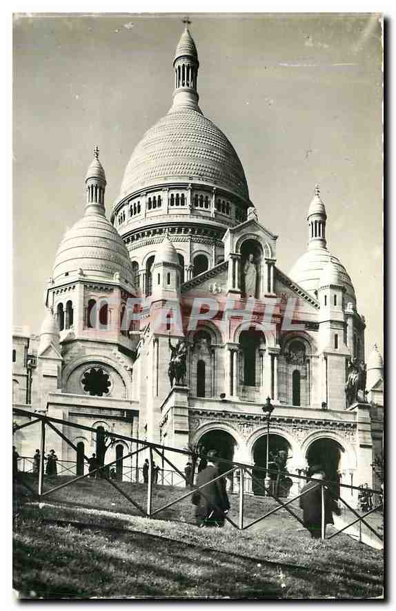 CPA Paris La Basilique du Sacre Coeur 
