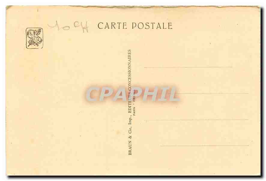 CPA Exposition Coloniale Internationale Paris Palais Principal de l'Italie  — Rückseite
