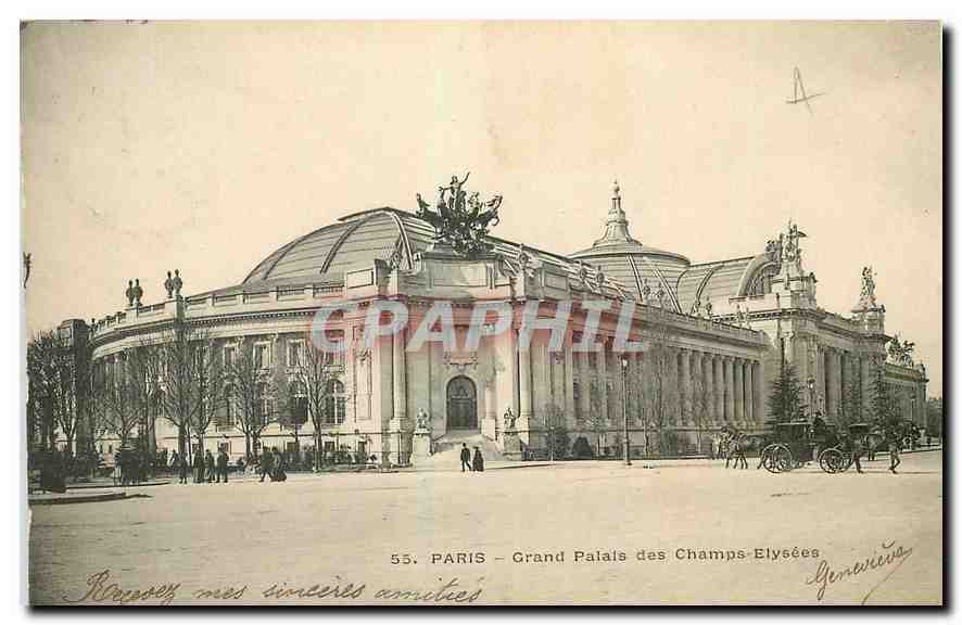 CPA Paris Grand Palais des Champs Elysees 