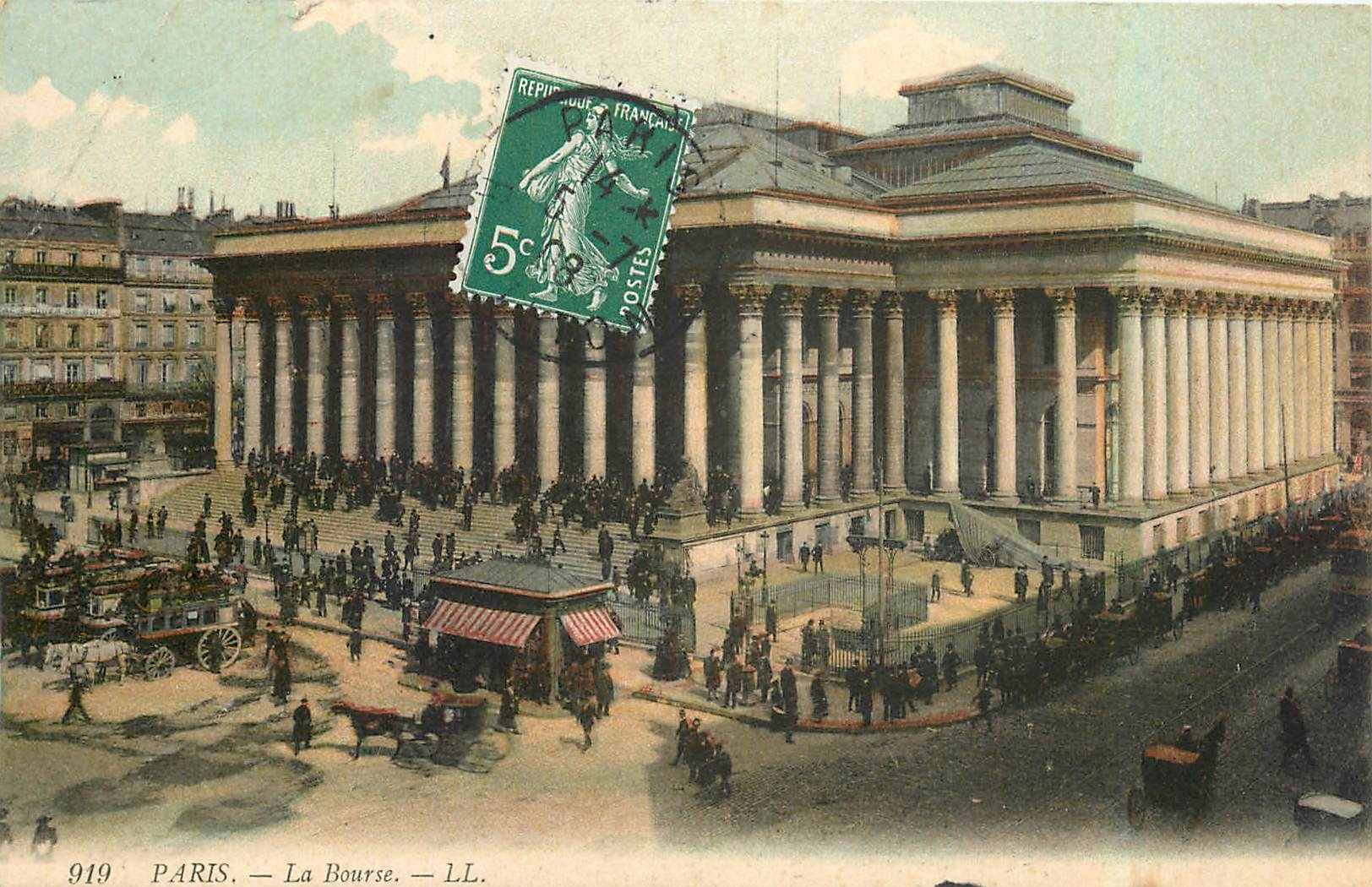 CPA Paris La Bourse 