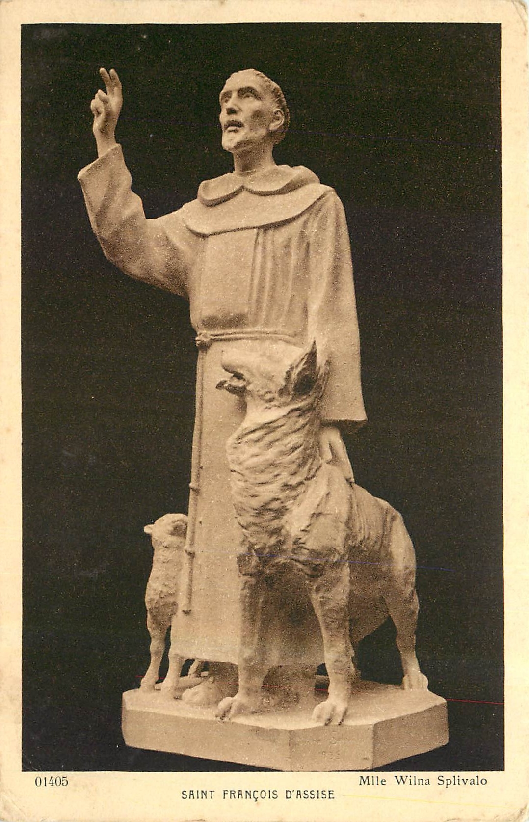 CPA Musee Wilna Splivalo Saint Francois d'Assise 