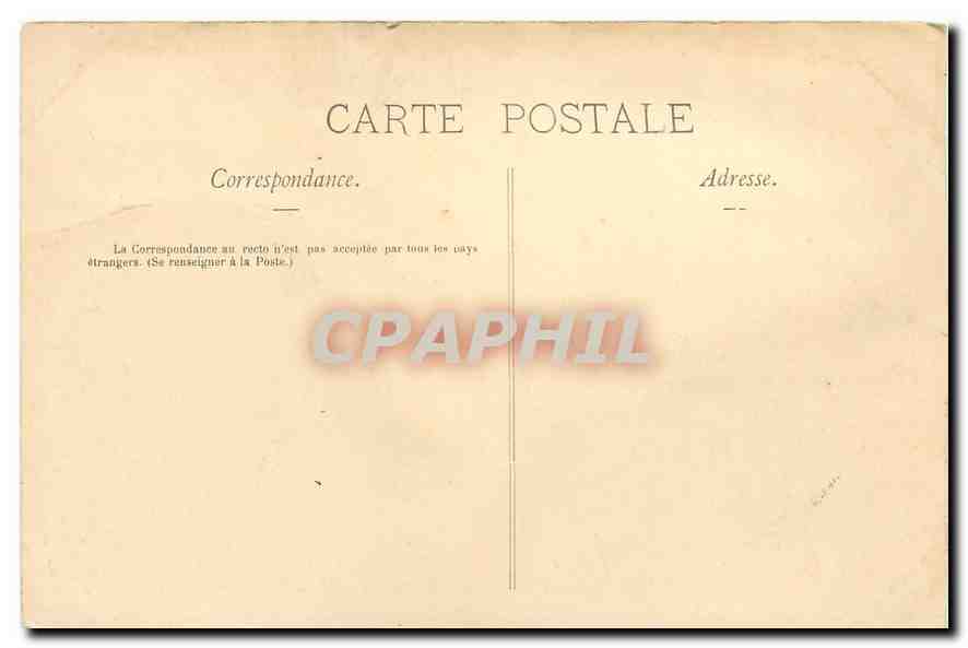 CPA Paris Au Jardin des Plantes Batiment de l'Administration  — Rückseite