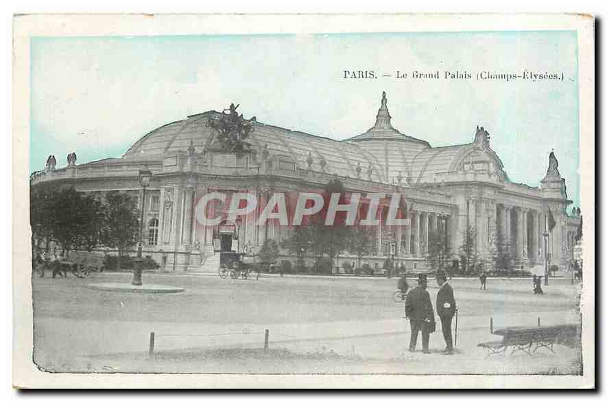 CPA Paris Le Grand Palais Champs Elysees 