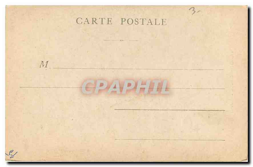 CPA Paris Claude Bernard  — Verso