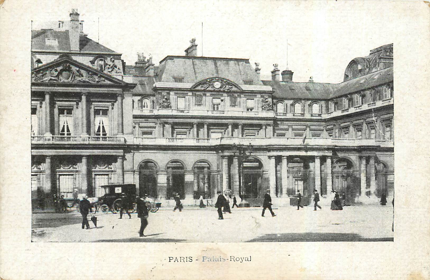 CPA Paris Palais Royal 