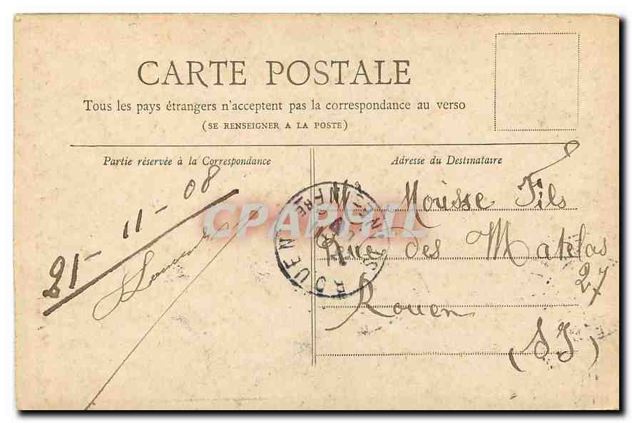 CPA Petit Journal Paris La Place de la Bastille  — Rückseite