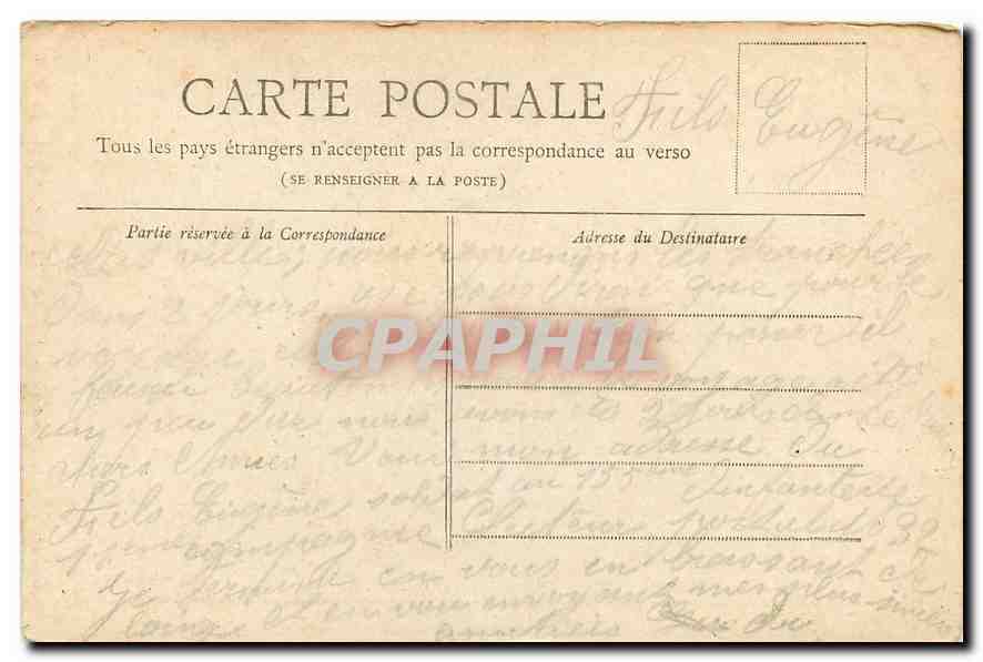 CPA Petit Journal Paris La Place de la Bastille  — Rückseite