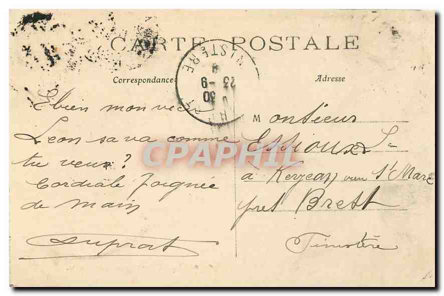 CPA Paris Bois de Boulogne Le Pavillon  — Rückseite