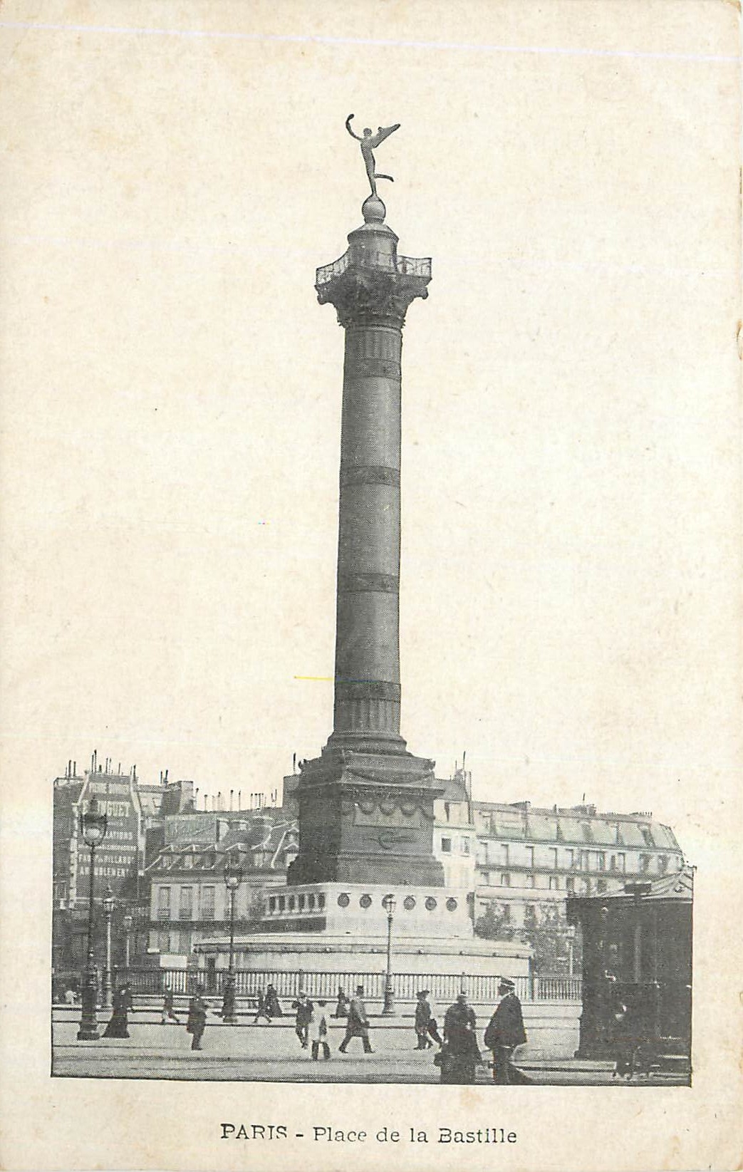 CPA Paris Place de la Bastille 