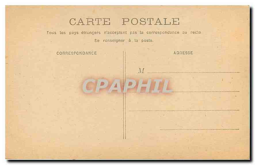 CPA Paris Place de la Bastille  — Rückseite