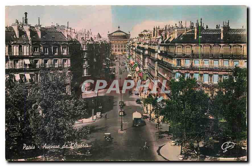 CPA Paris Avenue de l'Opera 