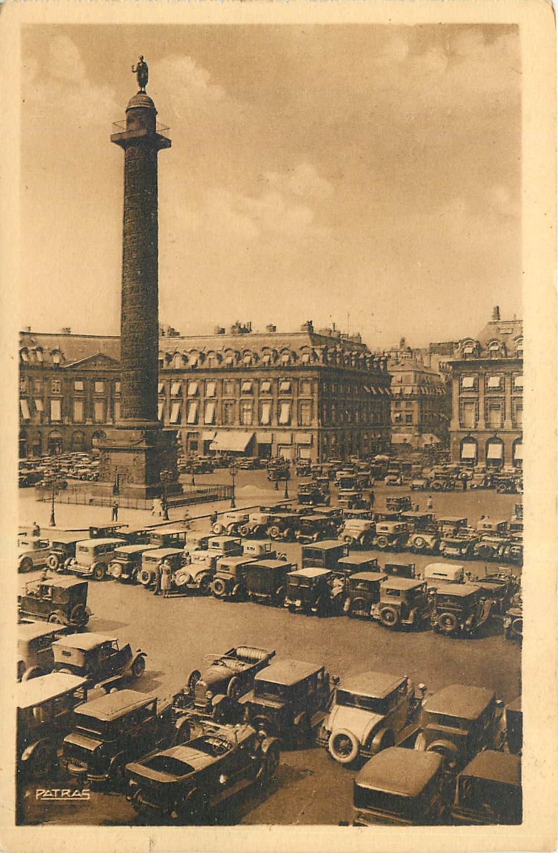 CPA Les Jolis Coins de Paris Place Vendome 