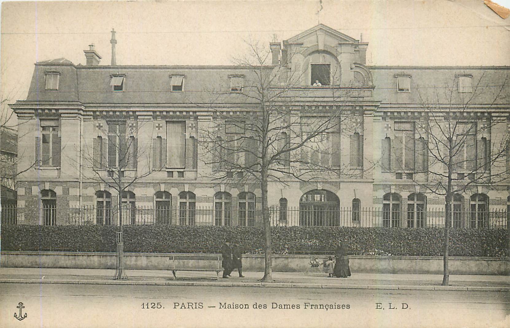 CPA Paris Maison des Dames Francaises 