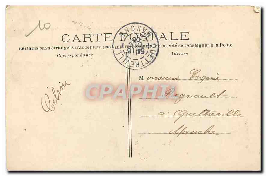 CPA Paris Le Parc Montsouris l'Observatoire  — Rückseite