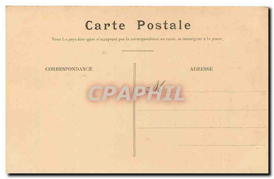 CPA Paris Pont des Saints Peres  — Rückseite