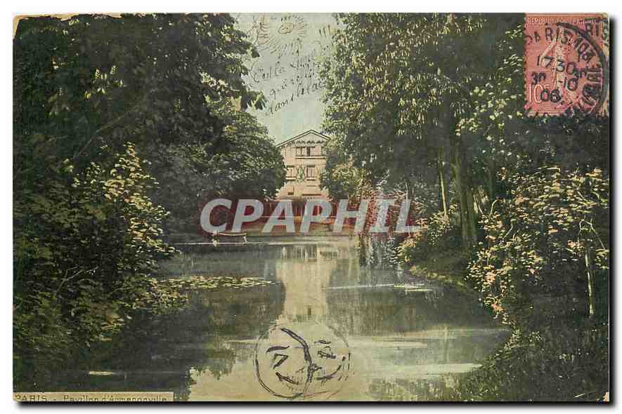 CPA Paris Pavillon d'Armenonville