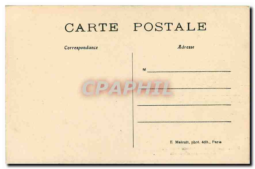 CPA Le Bois de Vincennes Pittoresque Le Lac Daumesnil  — Verso