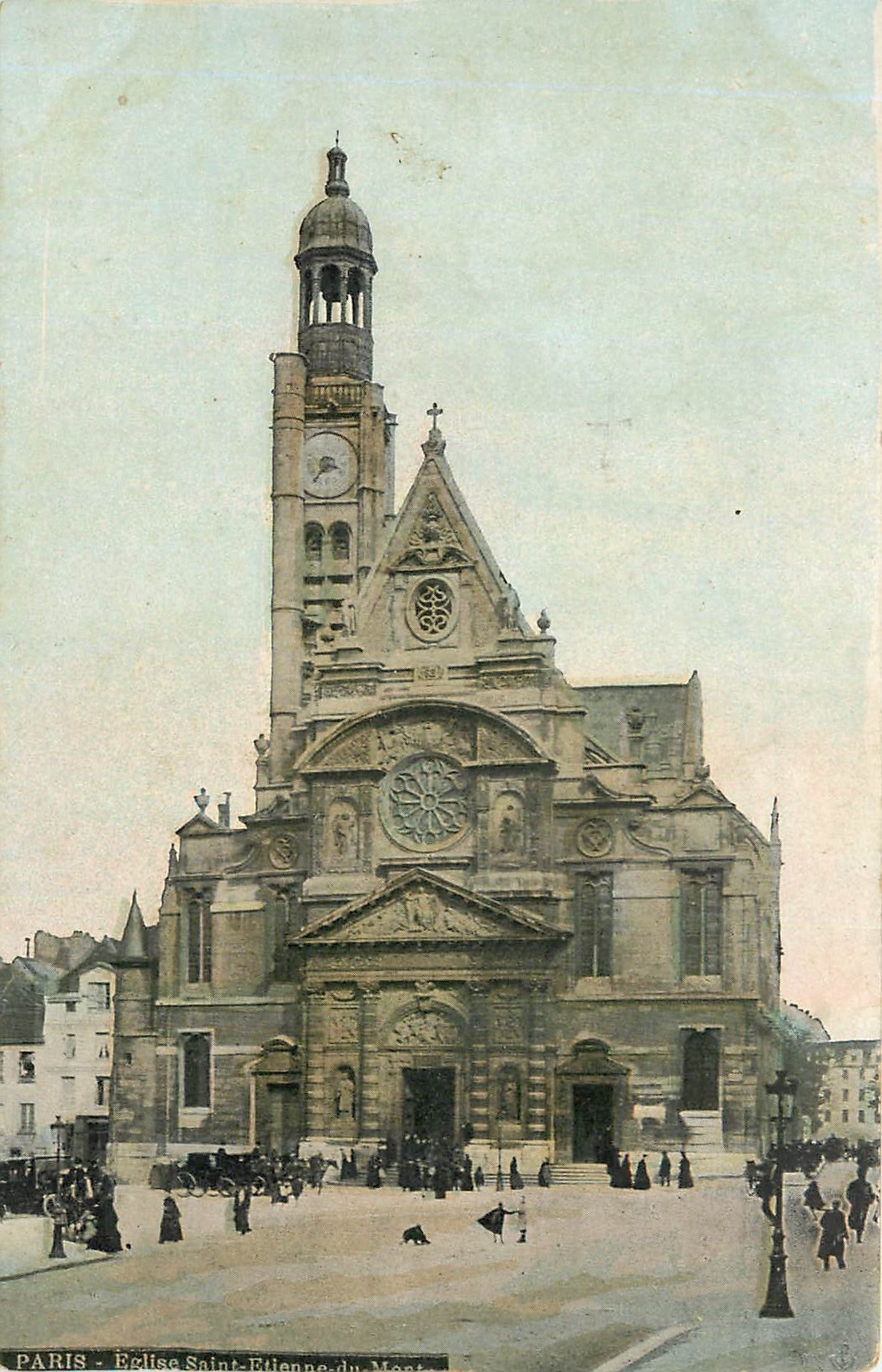 CPA Paris Eglise Saint Etienne 