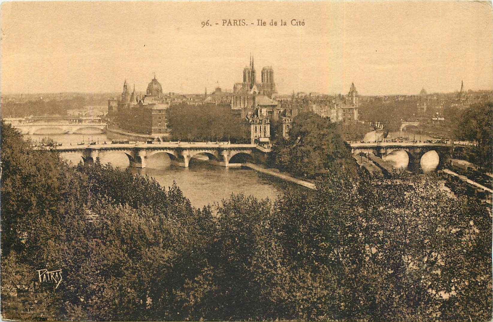 CPA Paris Ile de la Cite 