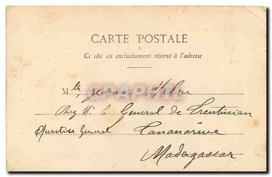 CPA Paris Eglise d'Auteuil  — Rückseite