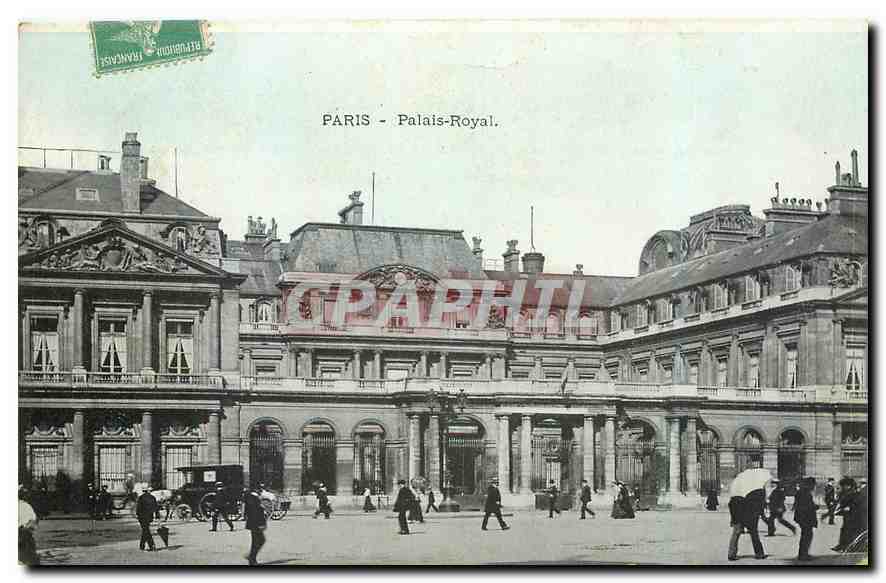 CPA Paris Palais Royal 