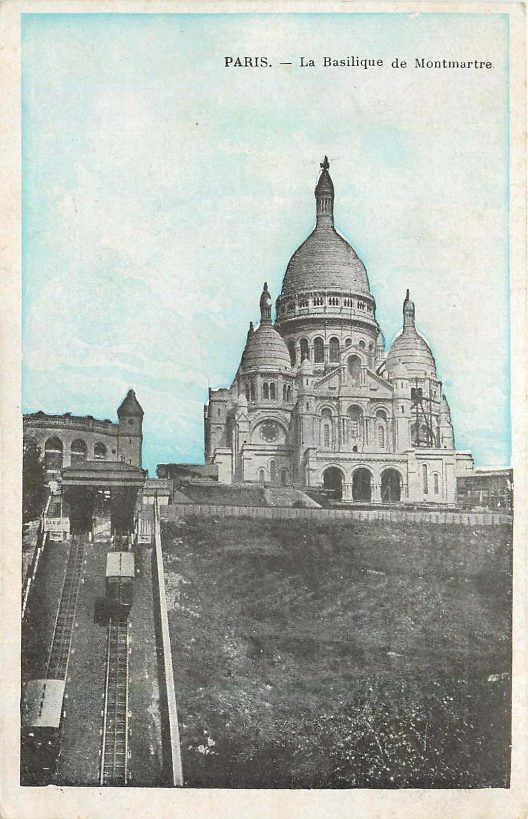 CPA Paris La Basilique de Montmartre 
