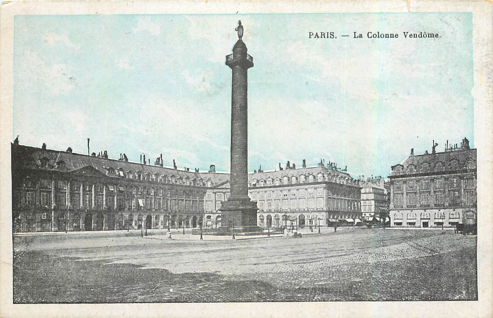 CPA Paris La Colonne Vendome 