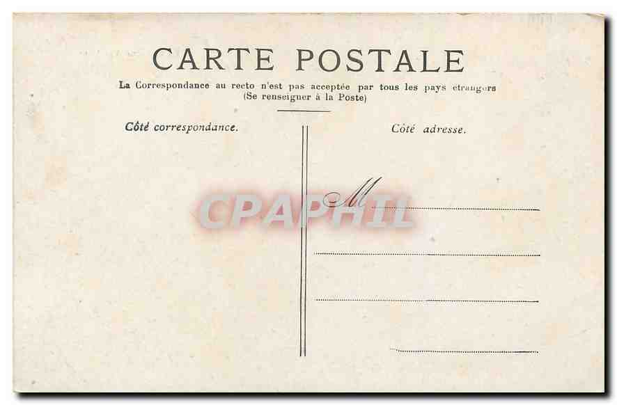 CPA Paris La Colonne Vendome  — Rückseite