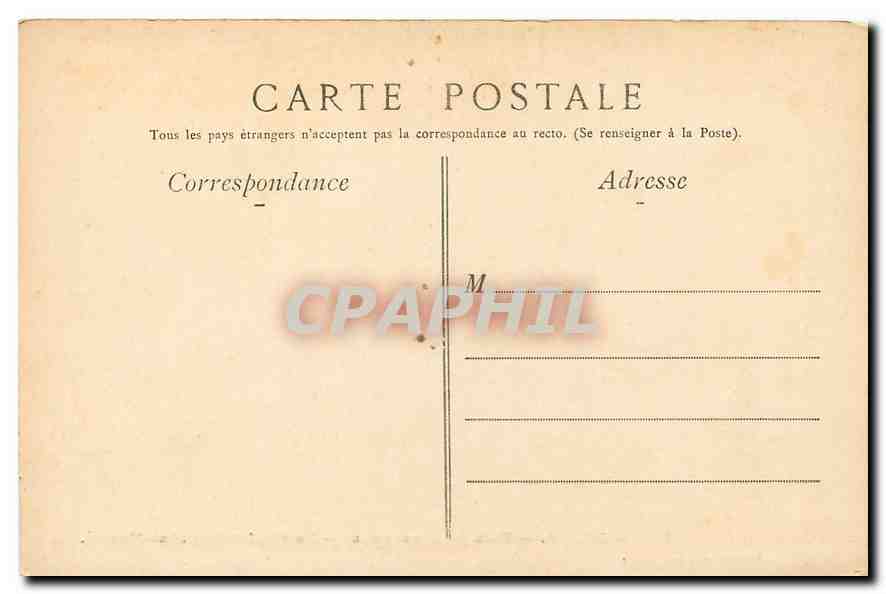 CPA Bois de Vincennes Le chalet de Saint Mande Paris — Verso