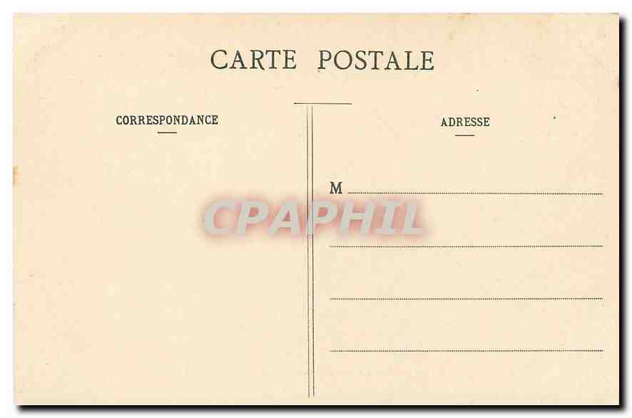 CPA Paris La Grille du Parc Monceau  — Rückseite