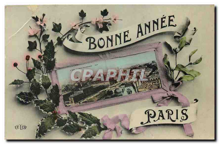 CPA Paris Bonne annee
