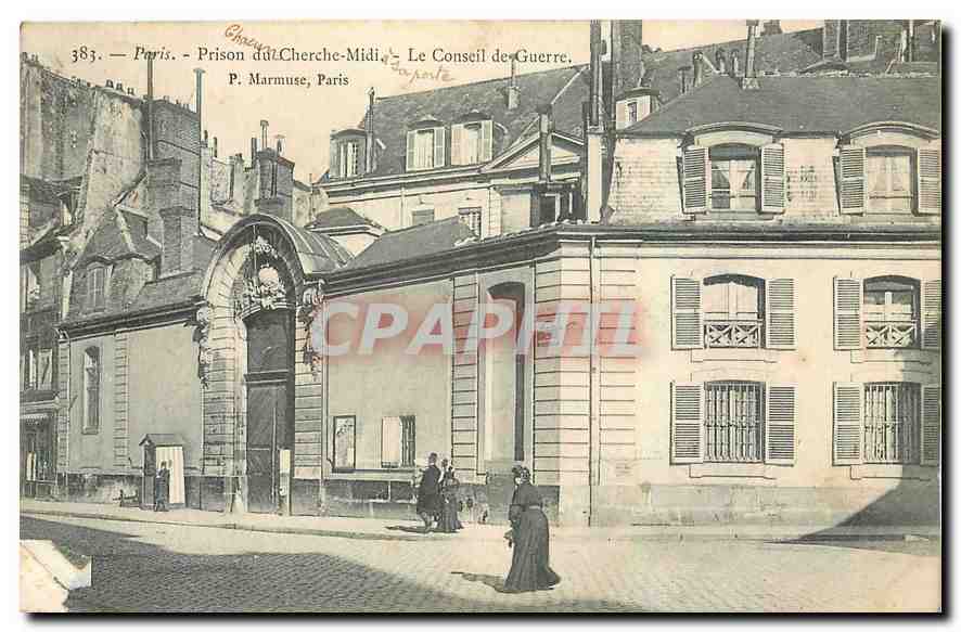 CPA Paris Prison du Cherche Midi Le Conseil de Guerre 