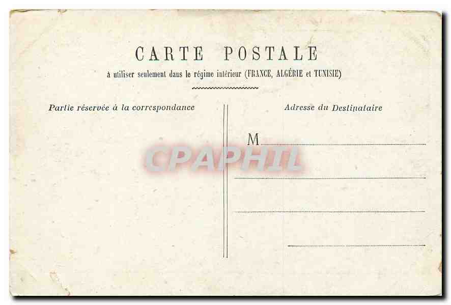 CPA Paris La Gare d'Orleans Quai d'Orsay  — Rückseite