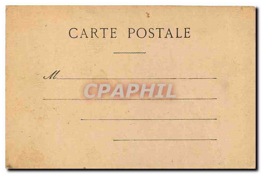 CPA Georges Cain Sardou faisant Repeter Madame Sans Gene  — Rückseite
