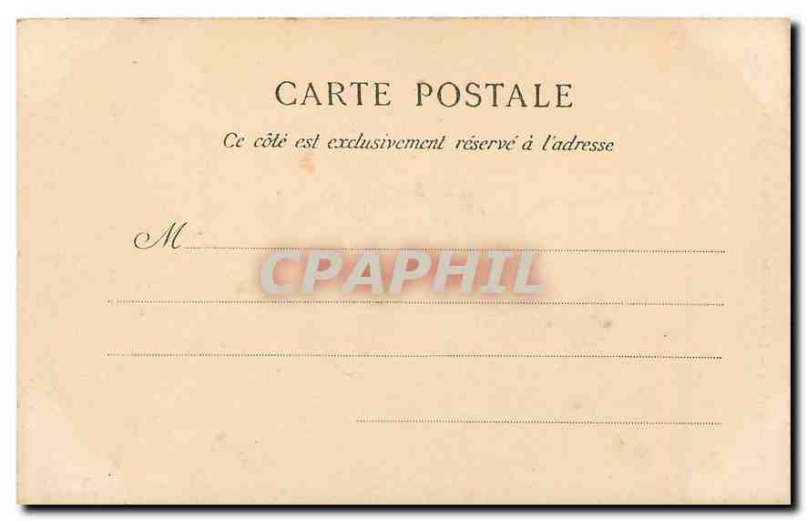 CPA Paris Les Invalides Tombeau de Vauban  — Rückseite