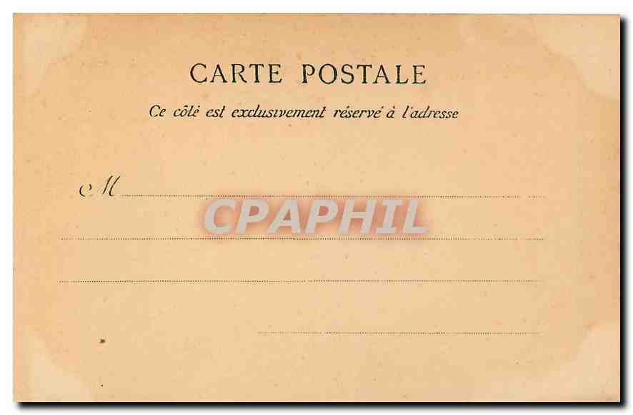 CPA Paris Les Invalides La Chapelle  — Rückseite