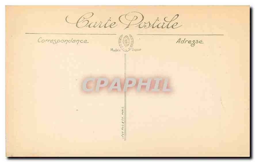 CPA Paris Notre Dame  — Rückseite