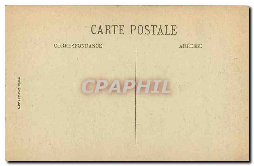 CPA Paris L'Arc de Triomphe Bas relief la Gloire  — Rückseite