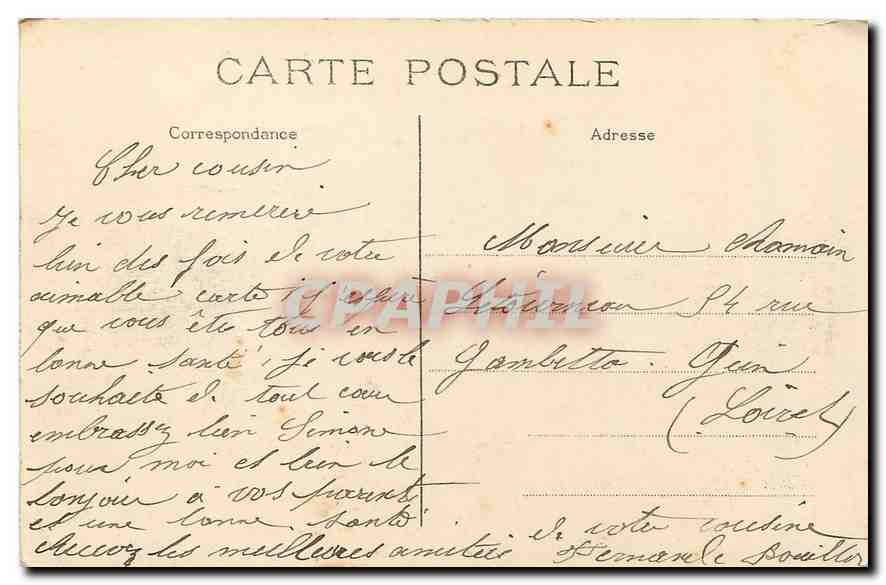 CPA Paris Le Louvre Colonnade de Perrault  — Rückseite