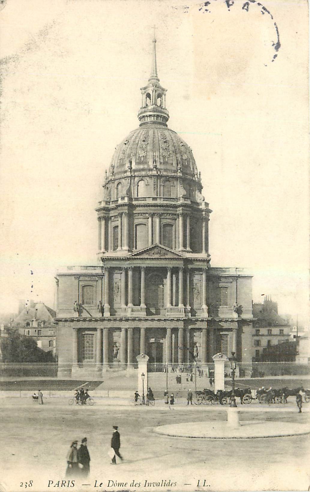 CPA Paris le Dome des Invalides 