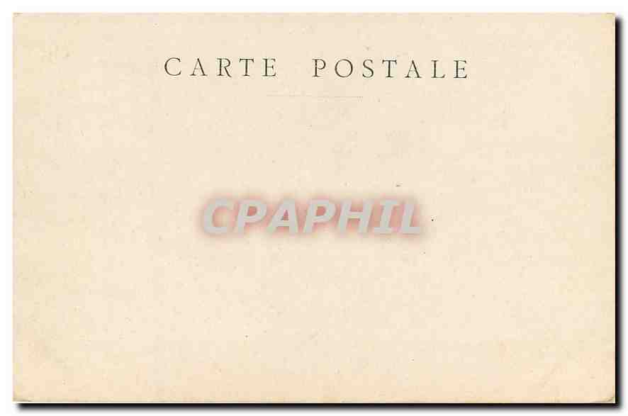 CPA Paris Chambre des Deputes  — Rückseite