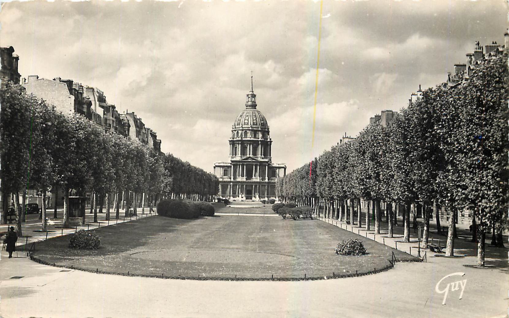 CPA Paris et ses Merveilles Avenue de Breteuil et dome des Invalides 